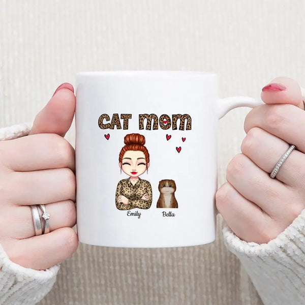 Custom Cat Mom Mugs Personalized Gifts For Cat Lovers