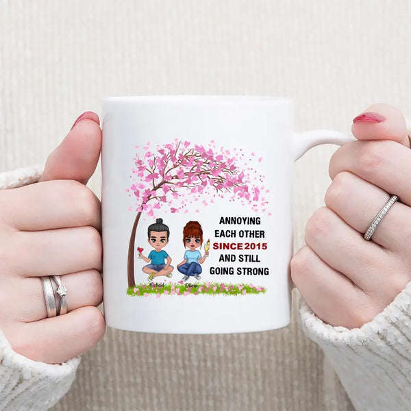 Personalized Couple Coffee Mug Annoying Each Other Since... Gift For Anniversary